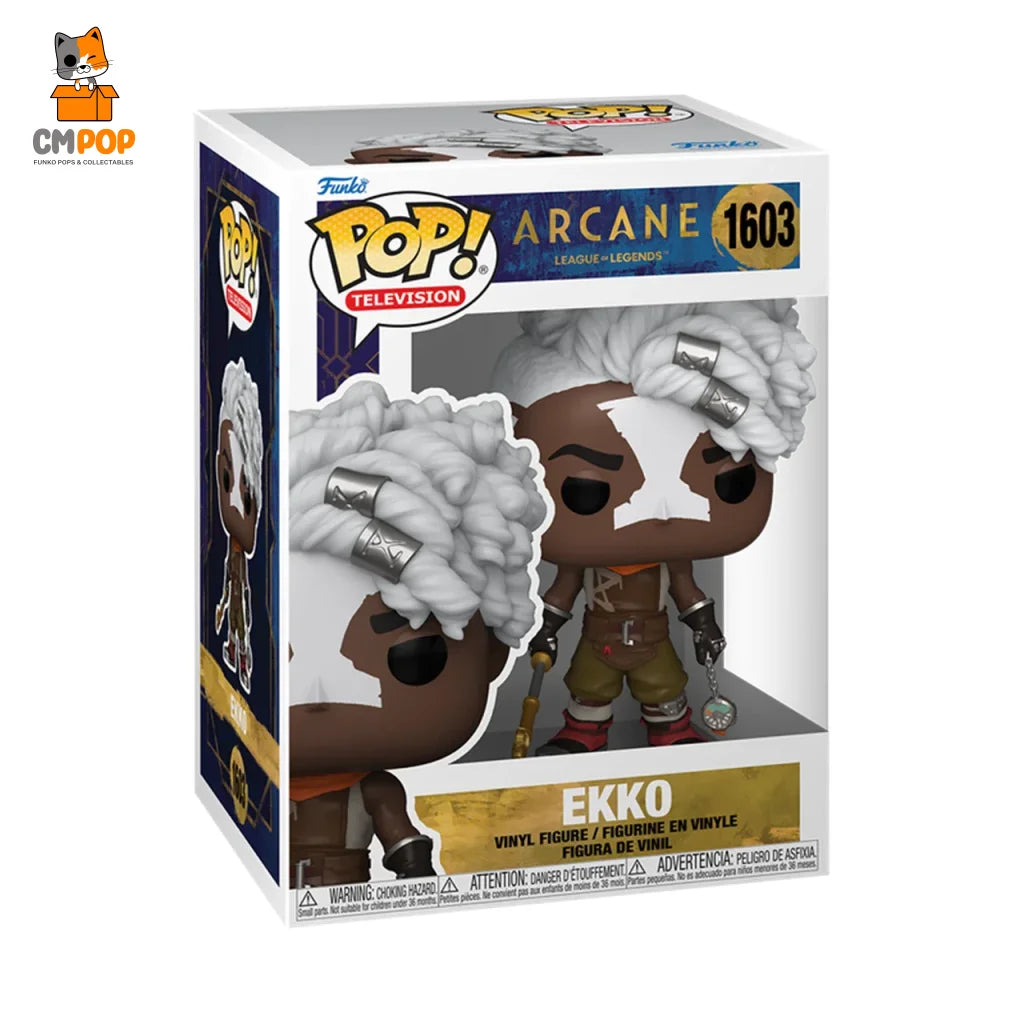 Ekko - #1603 Funko Pop! Television Arcane League Of Legends Pop