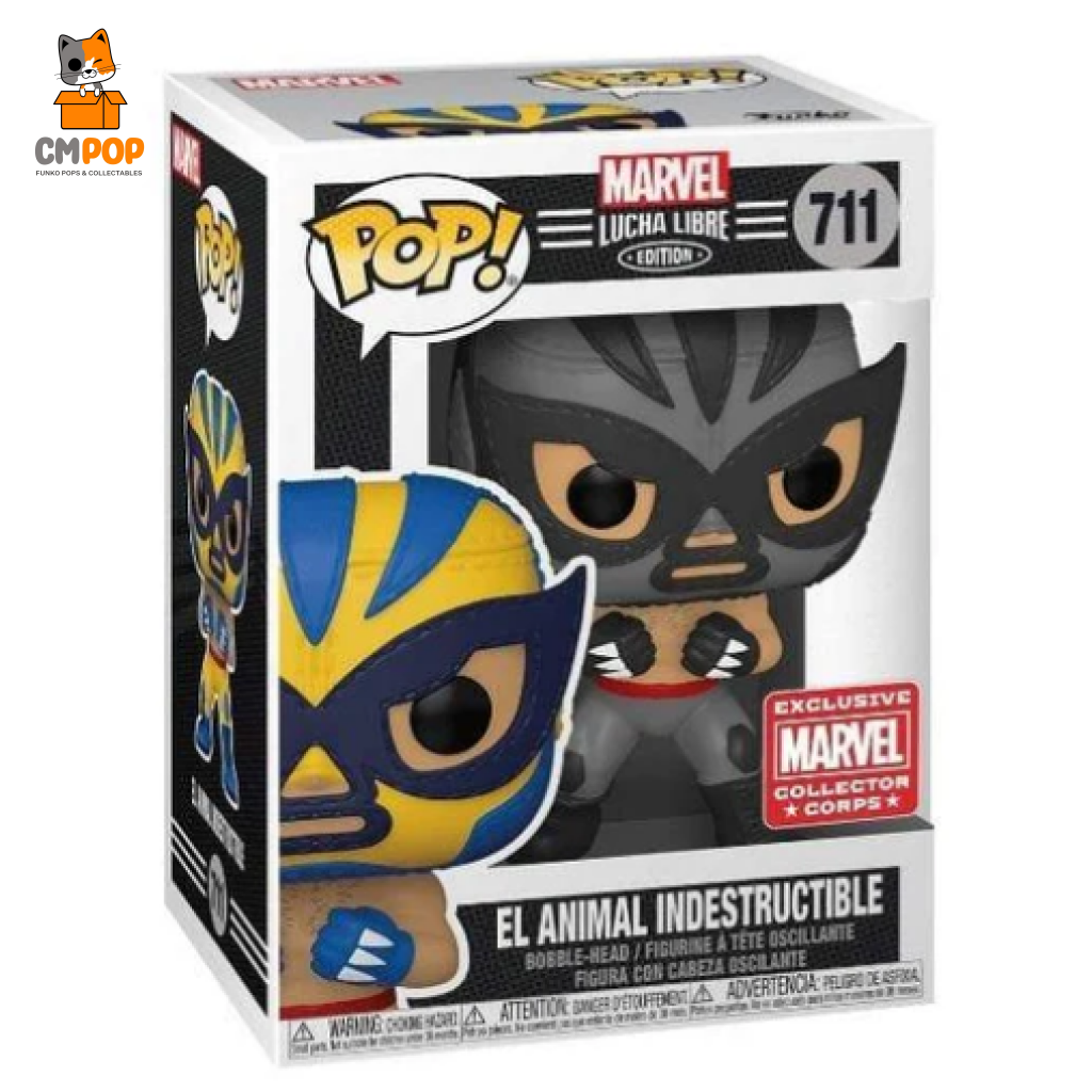 El Animal Indestructible - #711 Funko Pop! Marvel Collector Corps Exclusive Pop