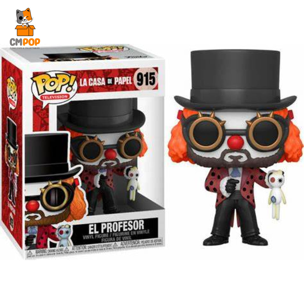 El Profesor - #915 Funko Pop! Television La Casa De Papel