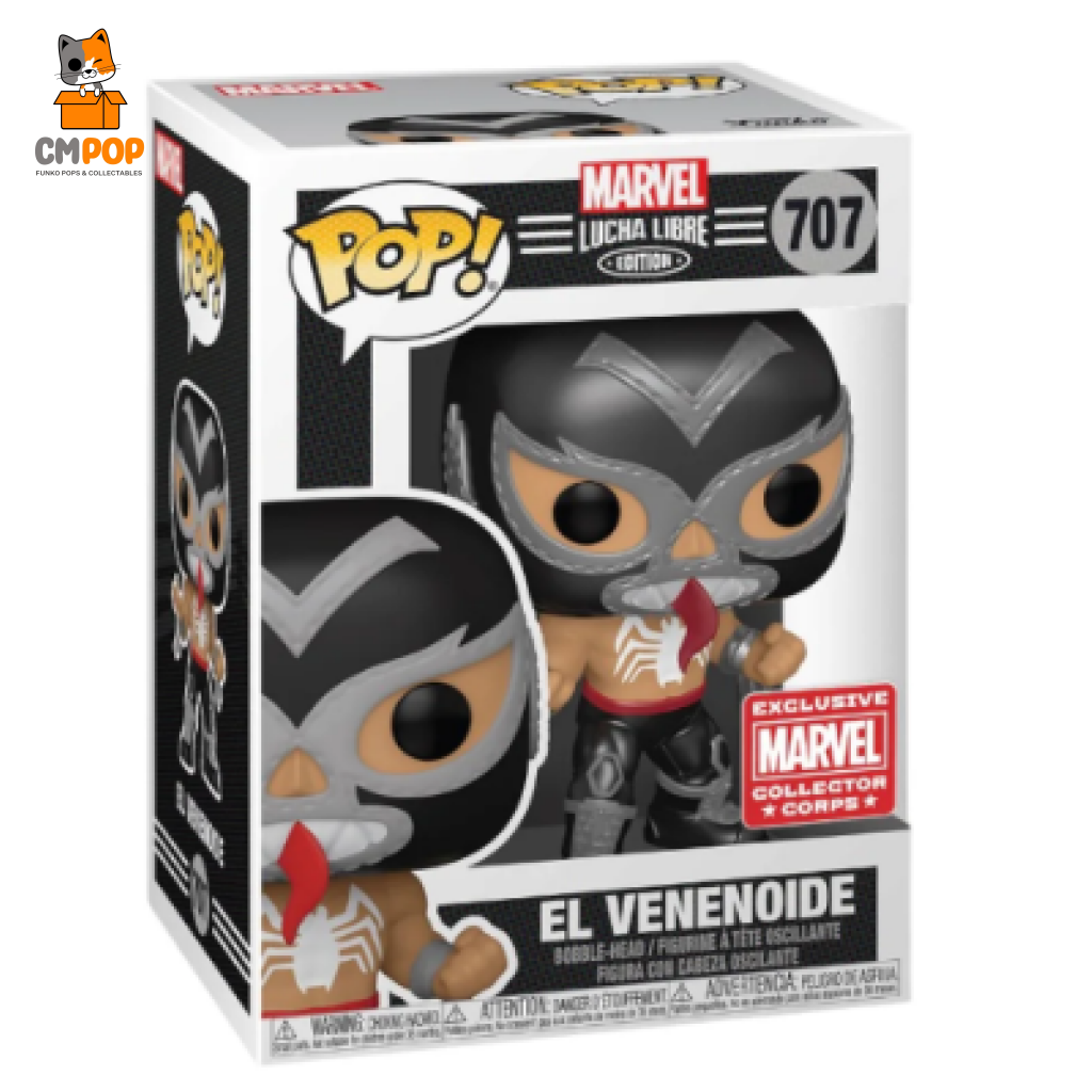 El Venenoide - #707 Funko Pop! Marvel Collector Corps Exclusive Pop