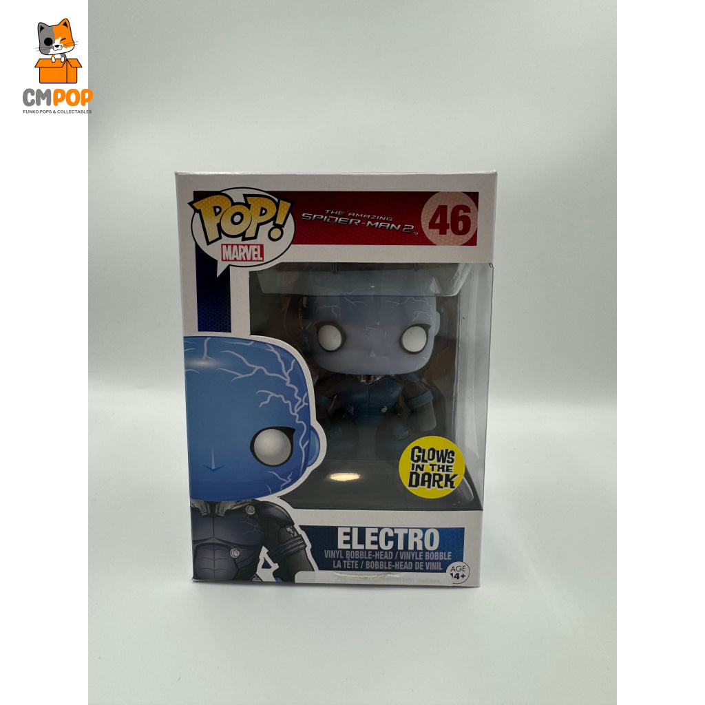 Electro - #46 Funko Pop! Marvel Spider Man 2 Glows In The Dark