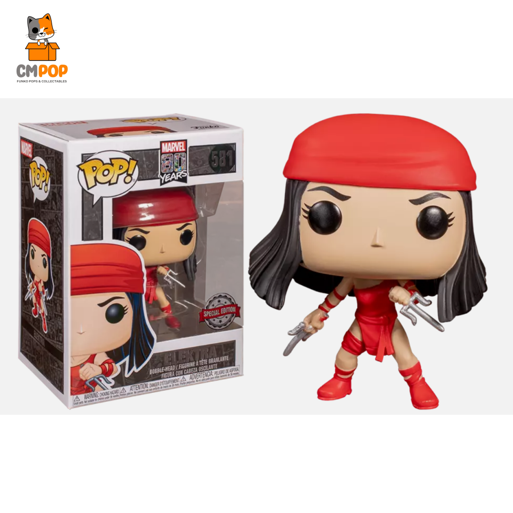 Elektra - #581 Funko Pop! Marvel 80 Years Special Edition Pop