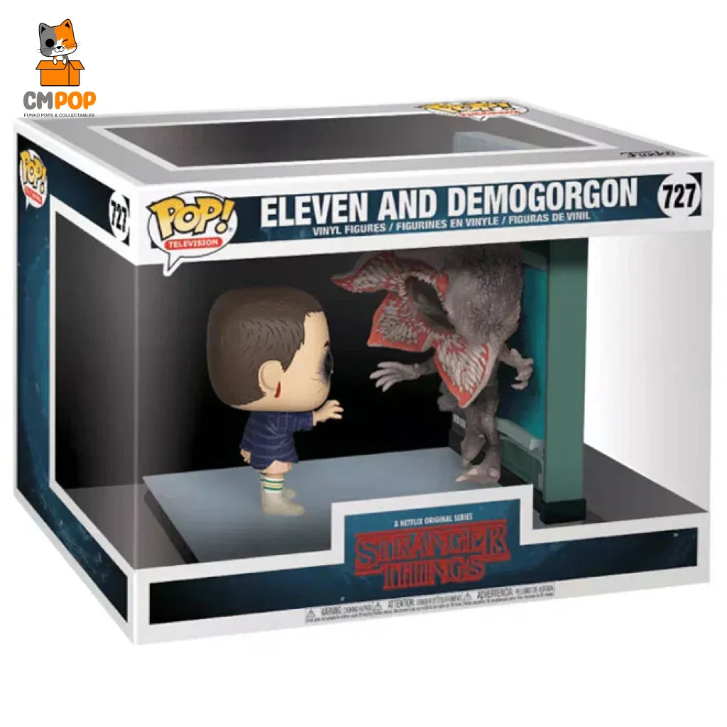 Eleven And Demogoron - #727 Funko Pop! Pop Deluxe Television Strange Things