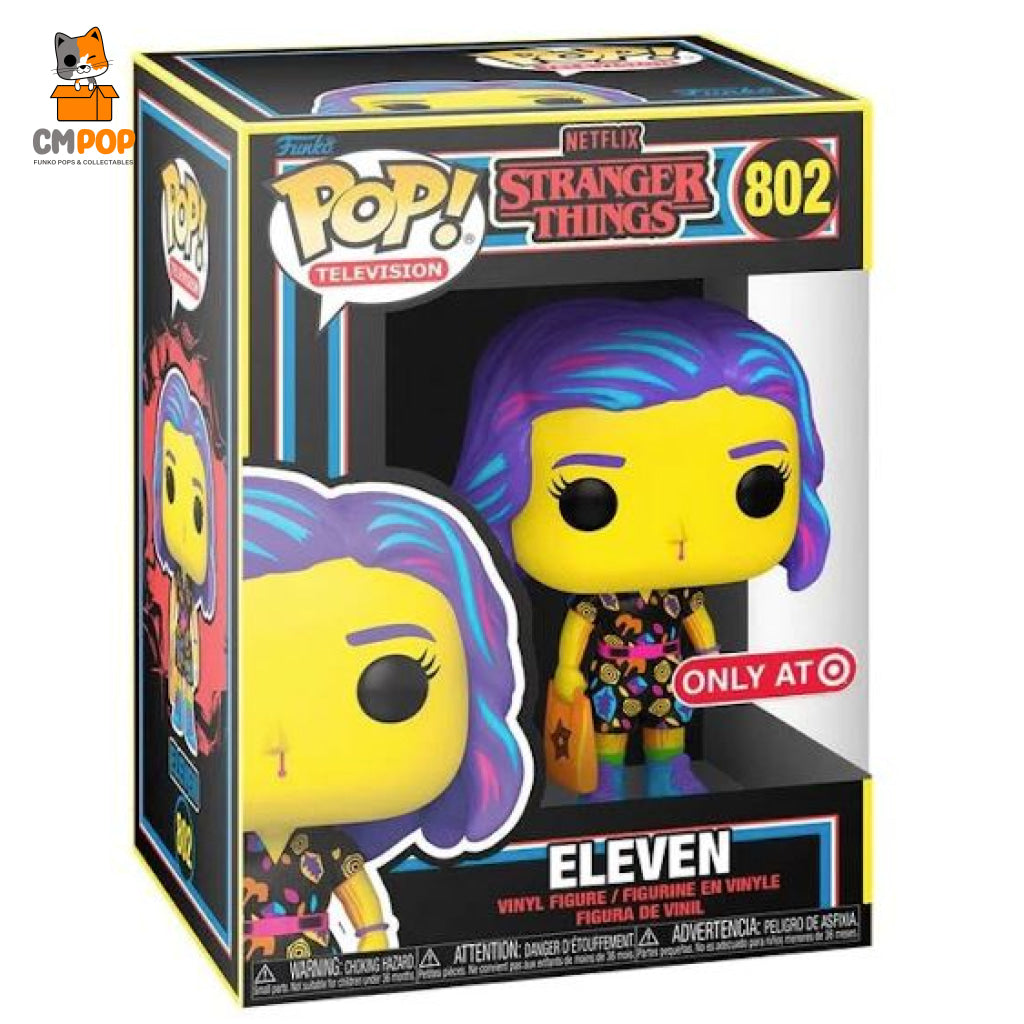 Eleven Blacklight - #802 Funko Pop! Stranger Things Target Exclusive Pop