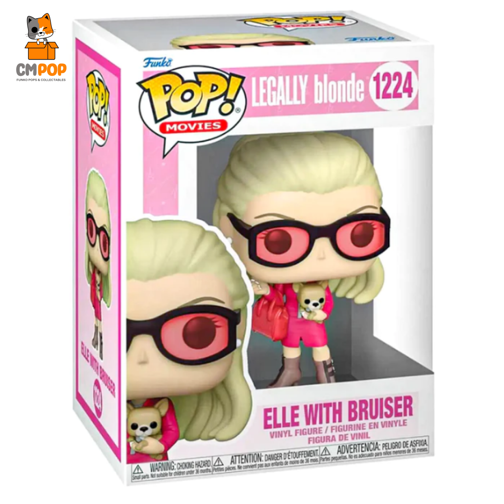 Elle With Bruiser - #1224 Funko Pop! Legally Blonde Movies Pop