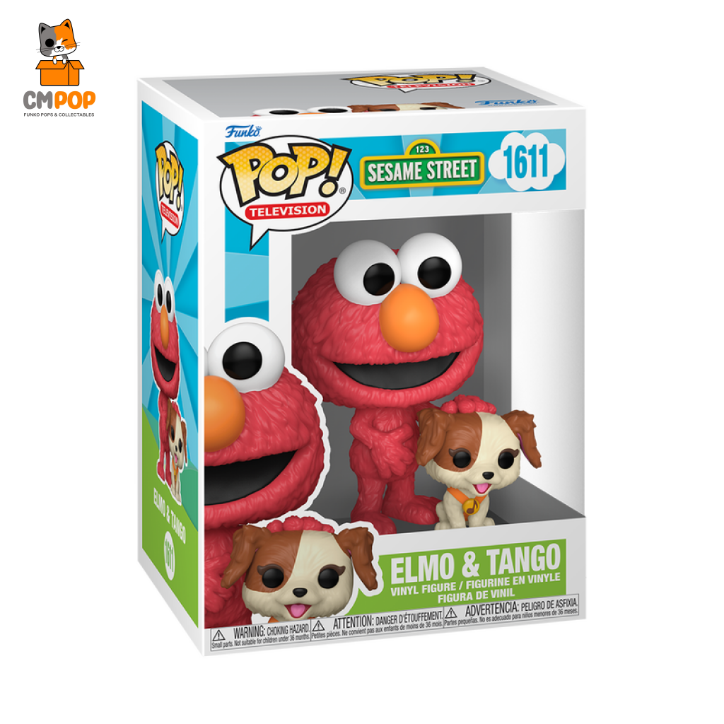 Elmo & Tango - Sesame Street Series 3 #1611 Funko Pop! Tv Pop