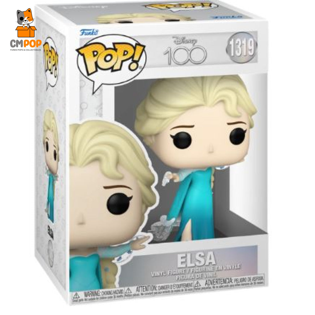 Elsa - #1319 Funko Pop! Disney 100 Pop