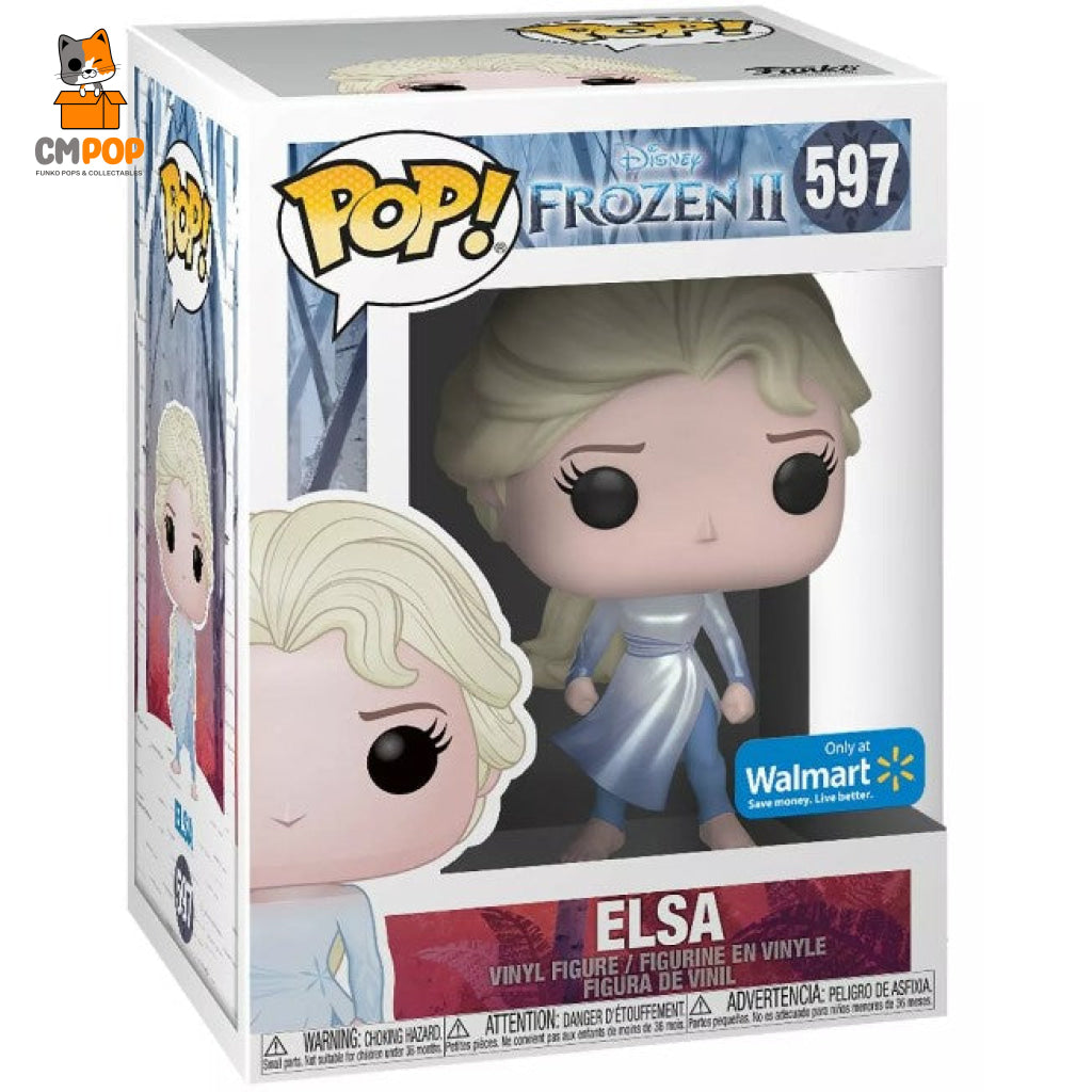 Elsa - #597 Funko Pop! Frozen 2 Walmart Exclusive Pop