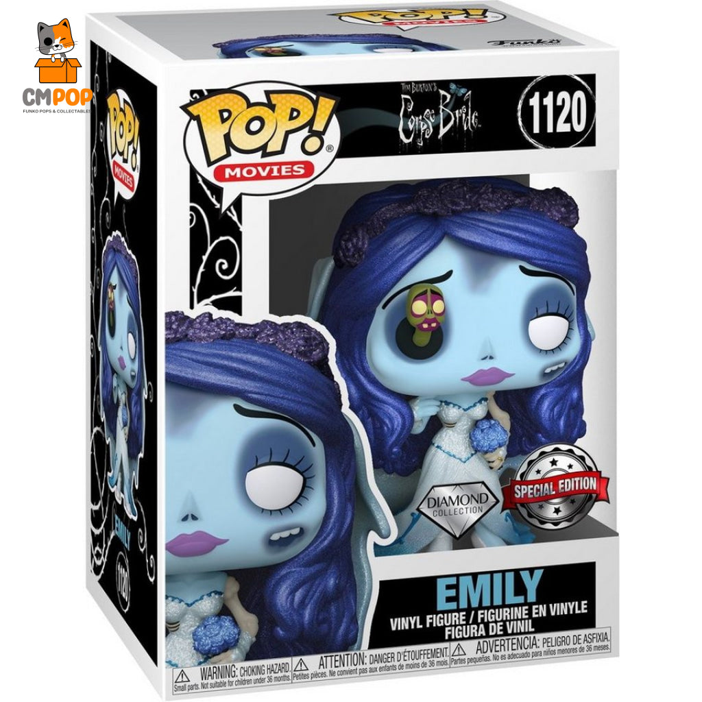 Emily - #1120 Funko Pop! Movies Corpse Bride Diamond Collection Special Edition