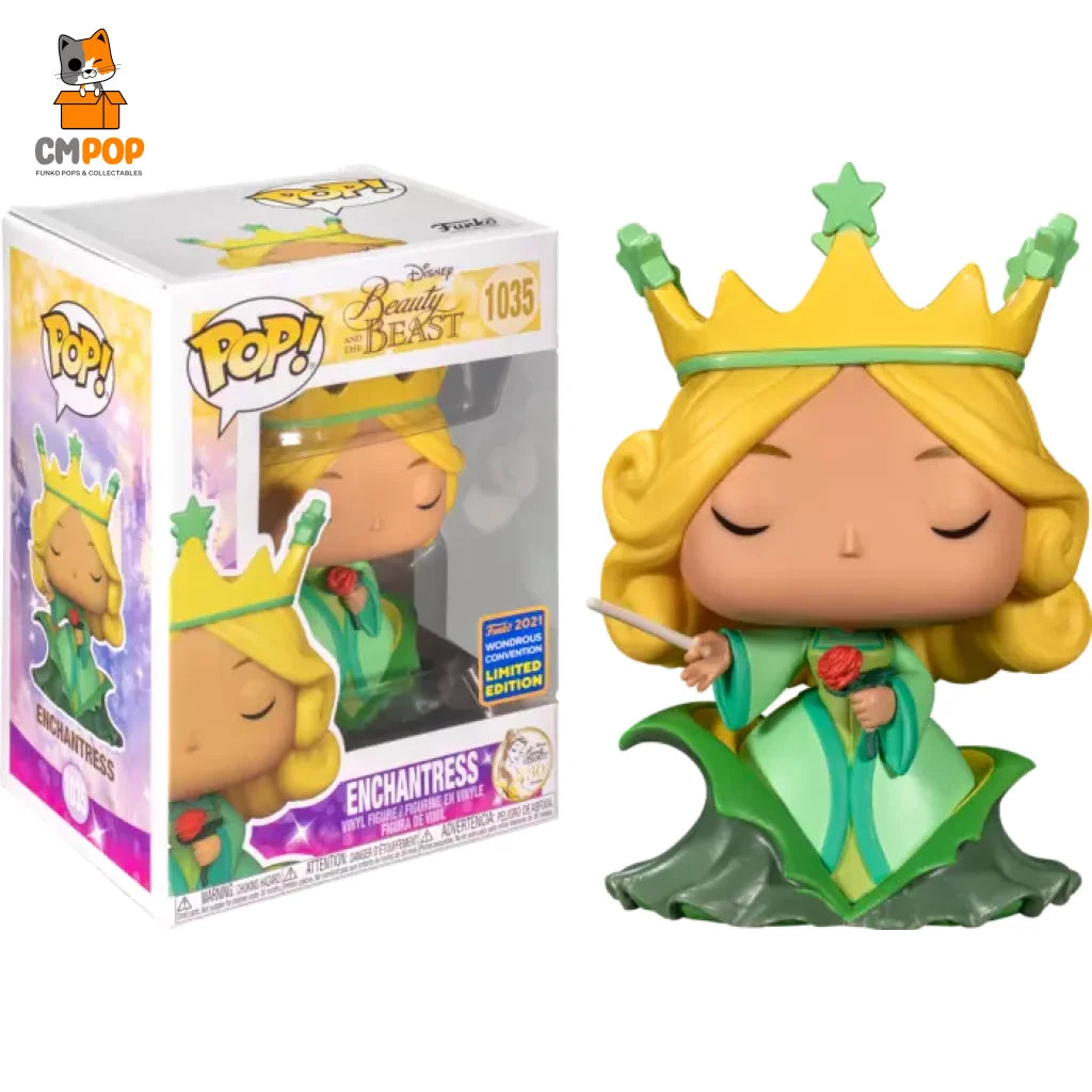 Enchantress - #1035 Funko Pop! Disney 2021 Convention Limited Edition Beauty And The Beast