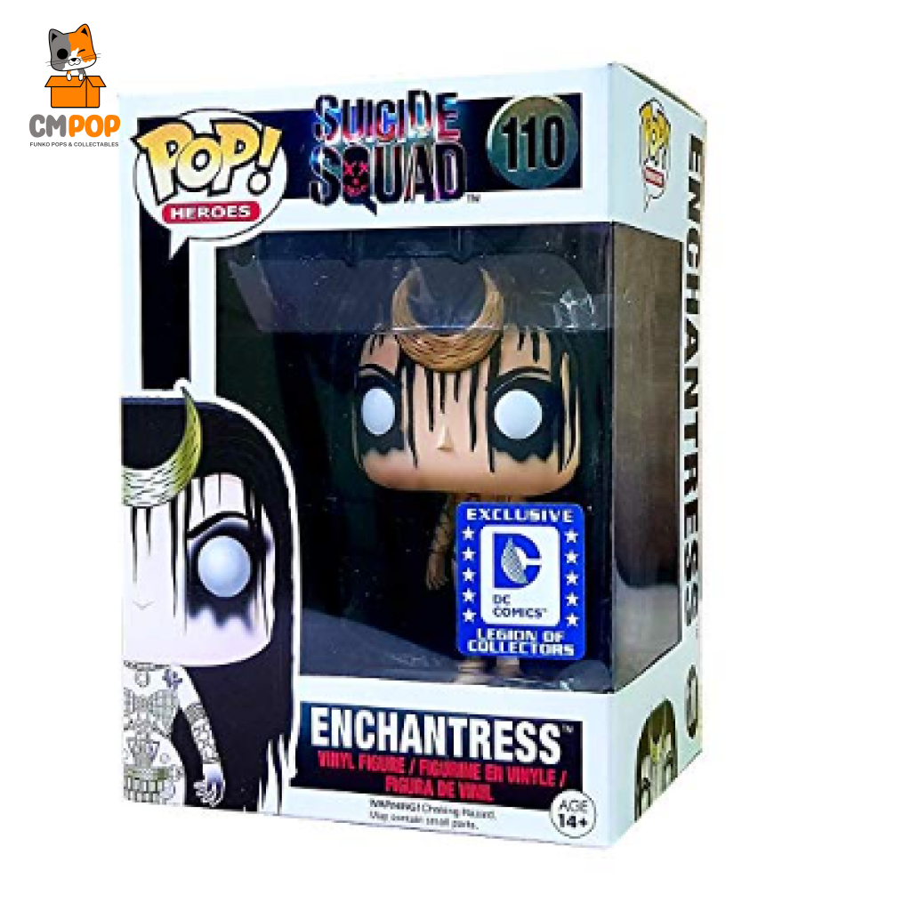 Enchantress - #110 Funko Pop! Suicide Squad -Heroes Dc Comic Exclusive Pop