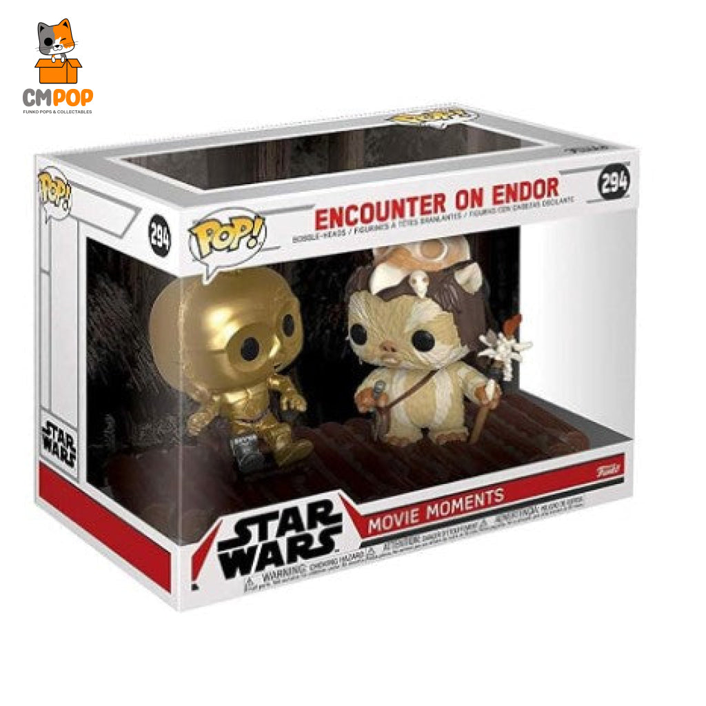 Encounter On Endor - #294 Funko Pop! Pop Deluxe Movie Moments Bobble Heads Star Wars