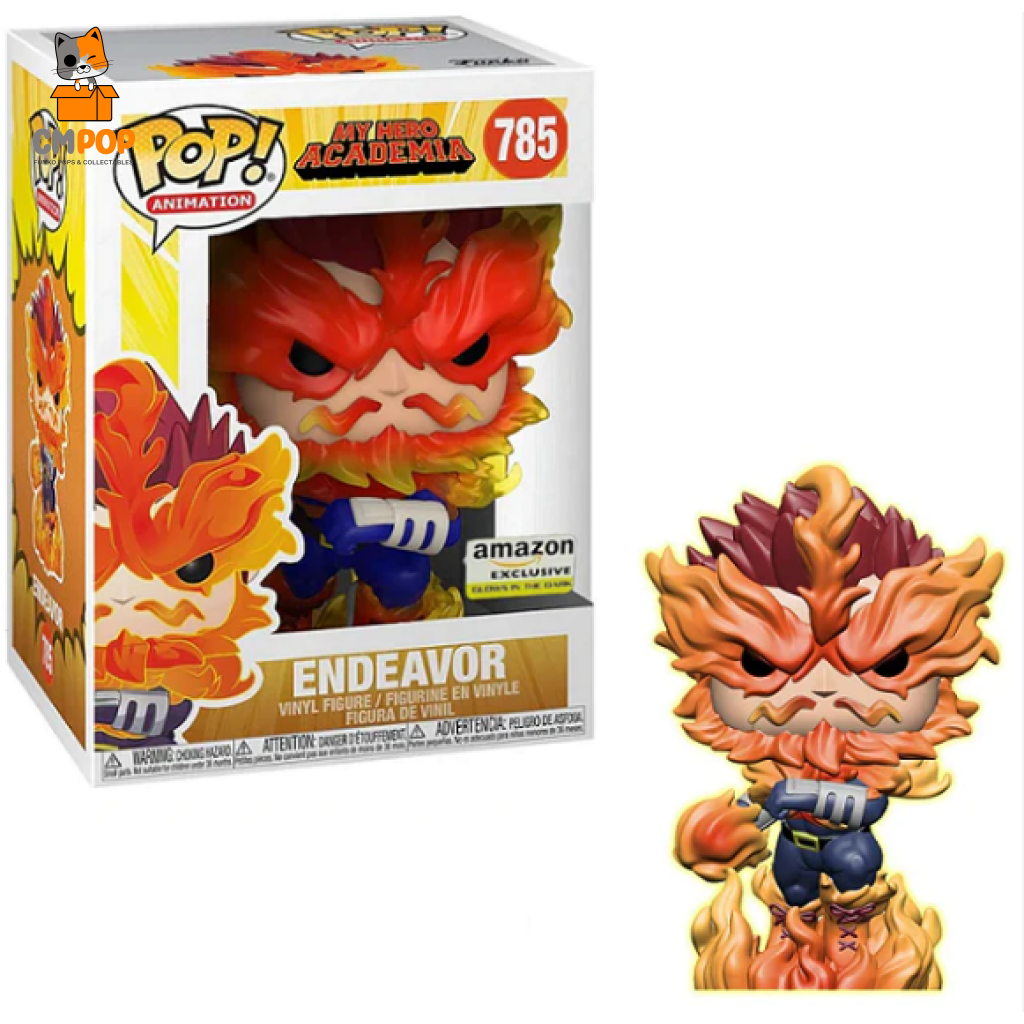 Endeavor- #785 - Funko Pop! My Hero Academia Amazon Exclusive Pop