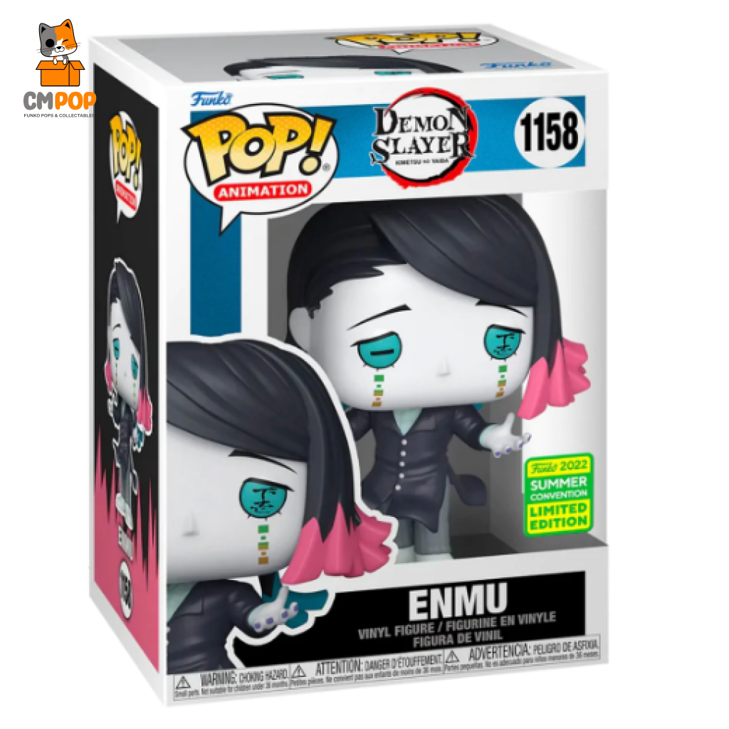 Enmu - #1158 Funko Pop! Demon Slayer- 2022 Summer Convention Limited Edition Pop