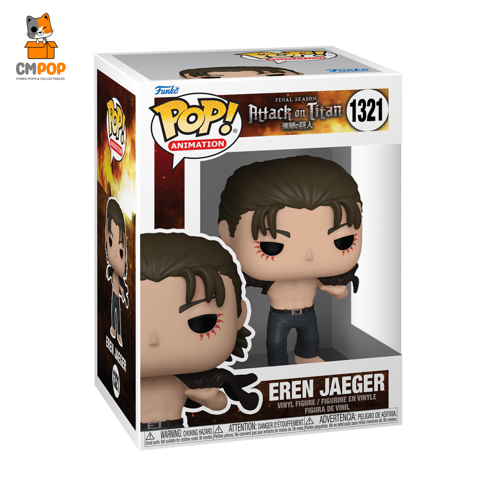 Eren Jeager - #1321 Funko Pop! Attack On Titan Season 5 Pop