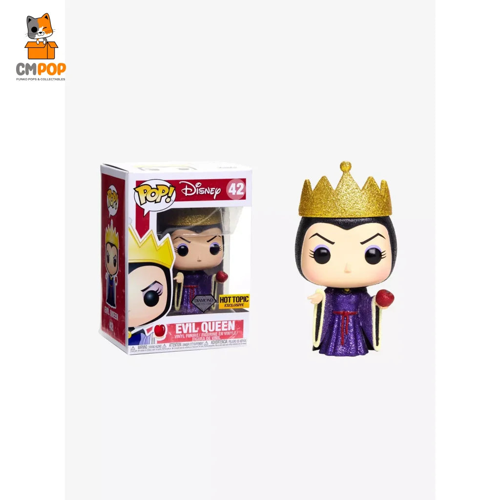 Evil Queen - #42 Funko Pop! Disney Diamond Collection Hot Topic Exclusive