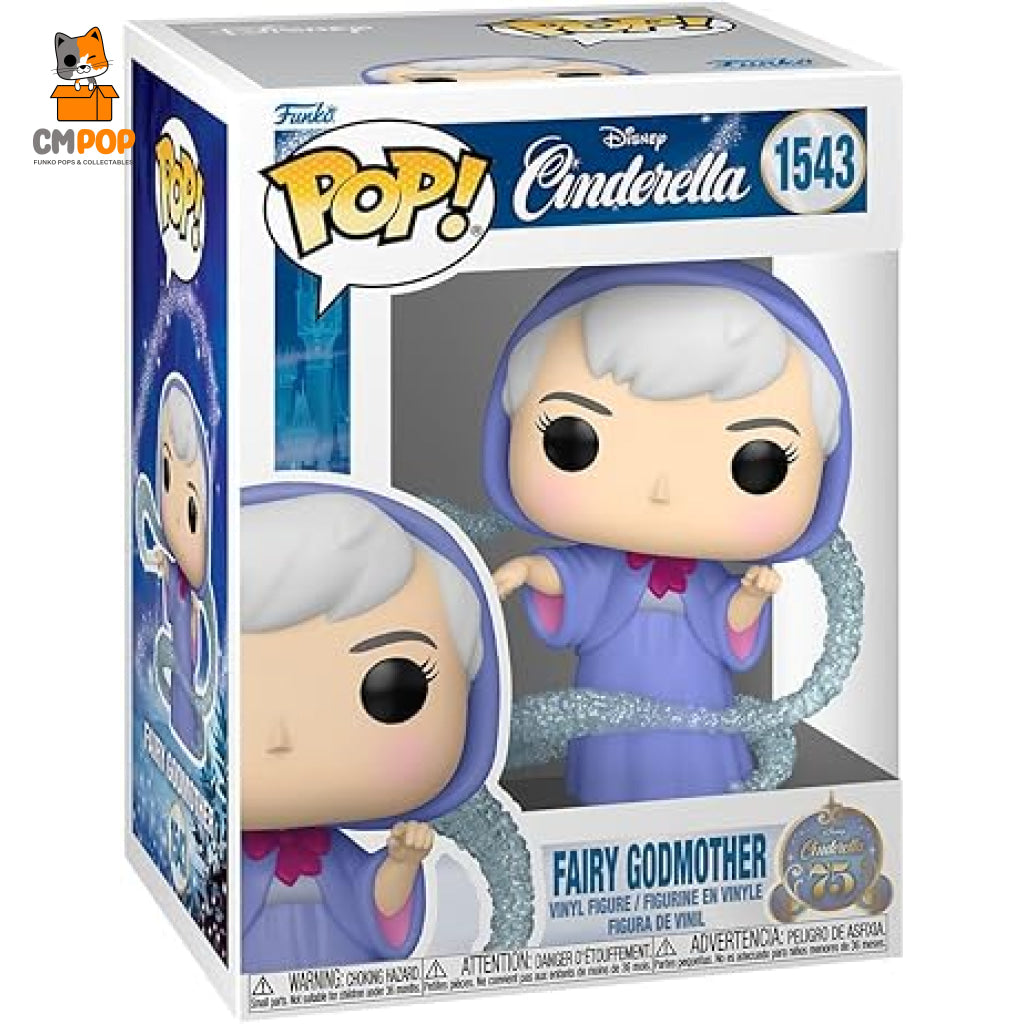 Fairy Godmother #1543 - Funko Pop! Disney Cinderella Cinderella’s 75Th Pop