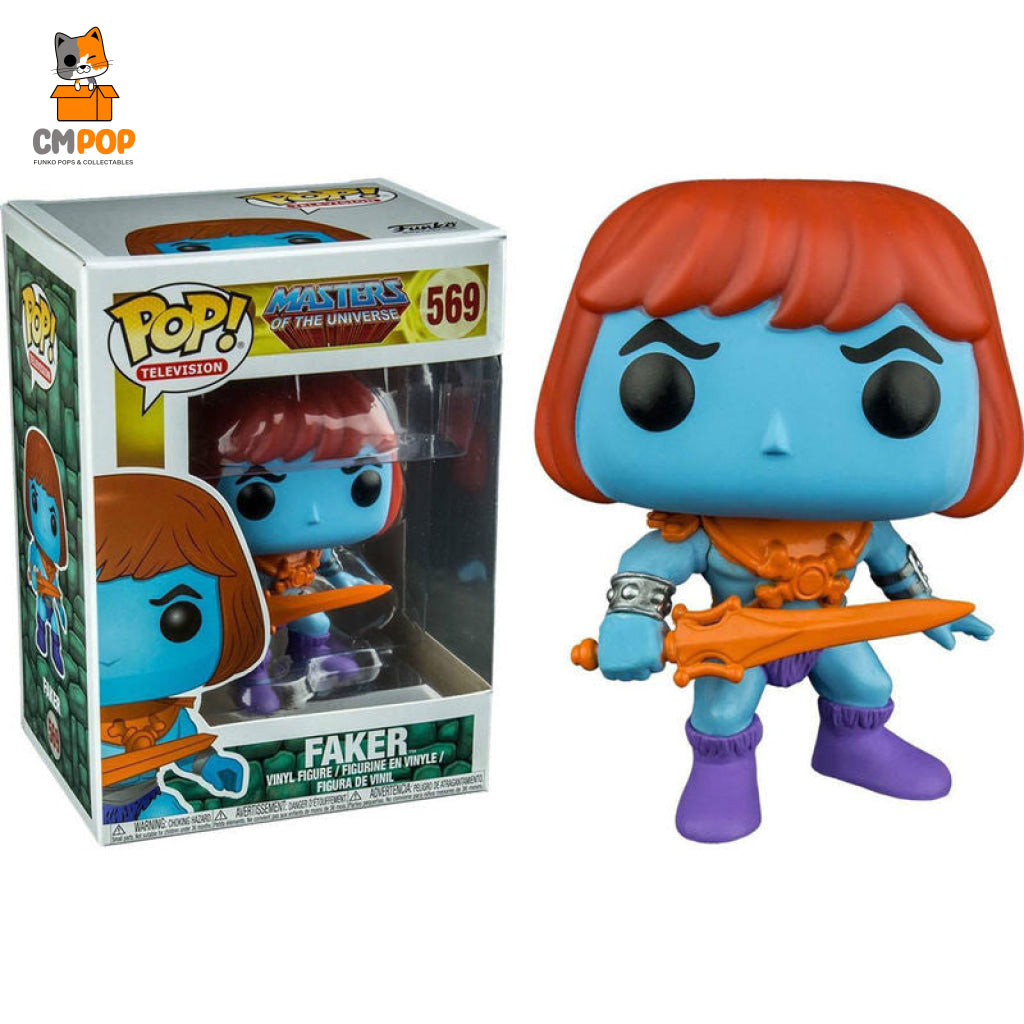 Faker - #569 Funko Pop! Television Masters Of The Universe