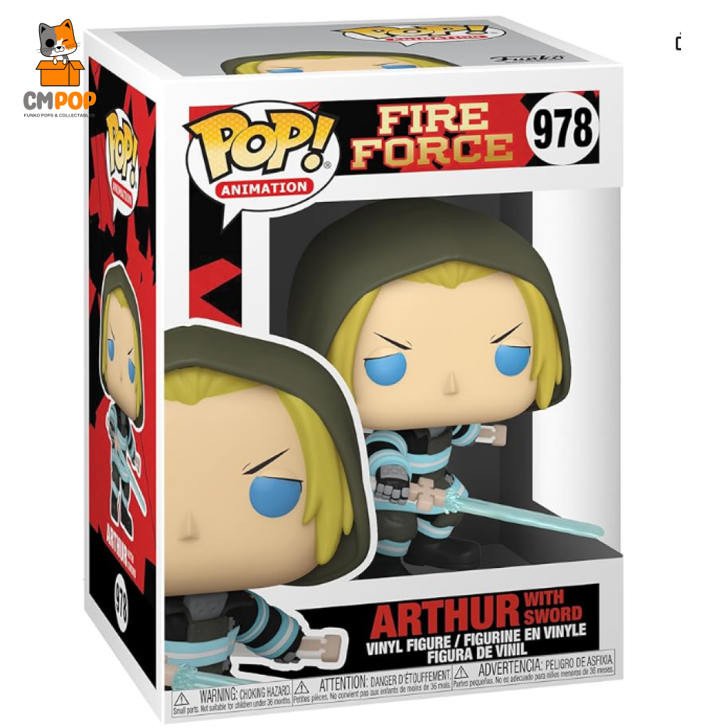 Fire Force Arthur With Sword - #978- Funko Pop! Pop