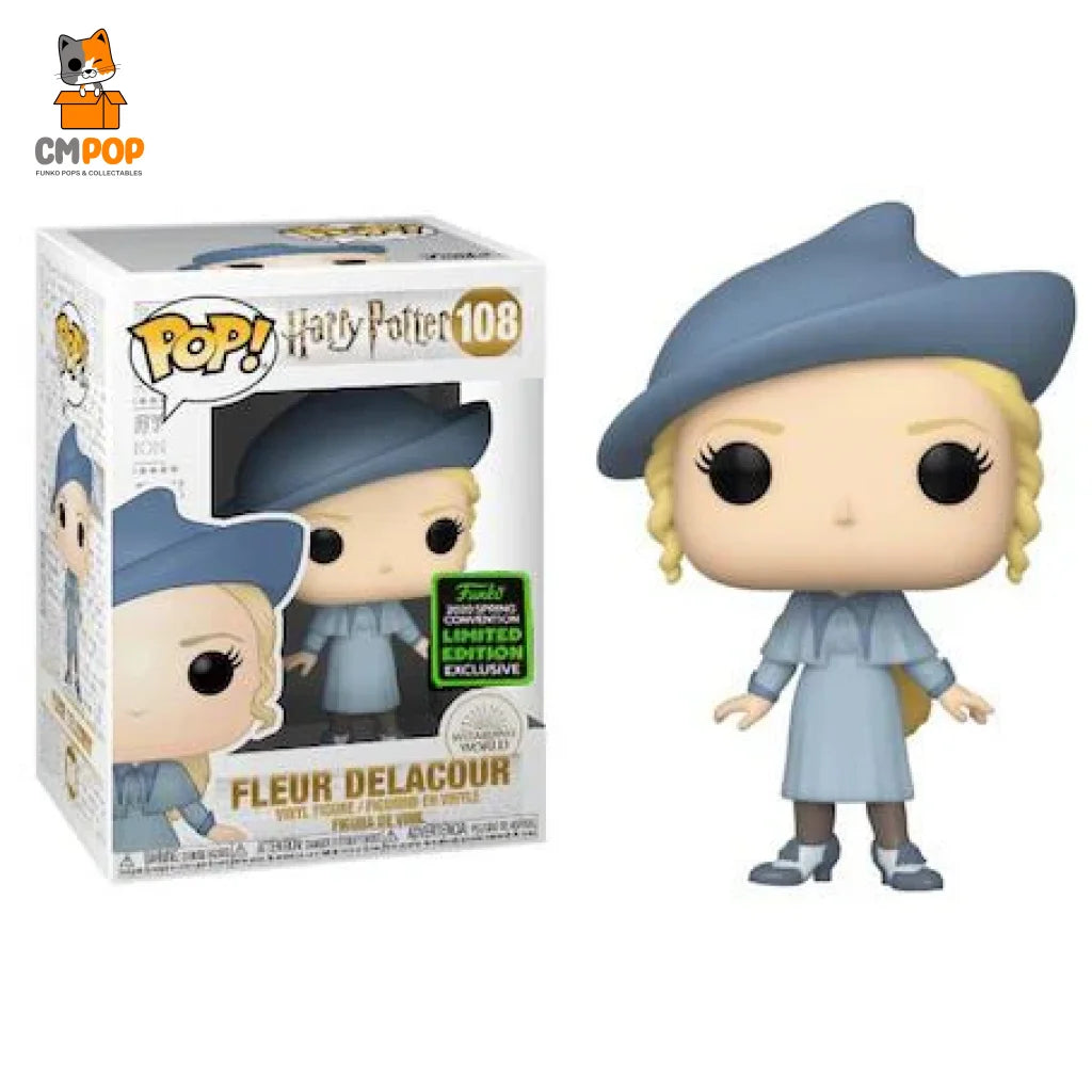 Fleur Delacour #108 - Funko Pop! Harry Potter 2020 Spring Convention Limited Edition Pop Oob