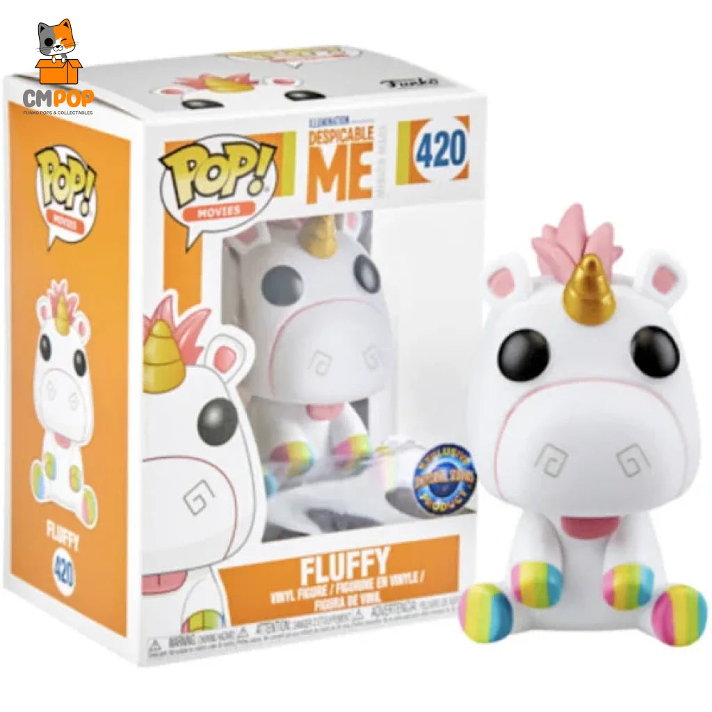 Fluffy - #420 Funko Pop! Despicable Me Universal Studios Exclusive Product Pop