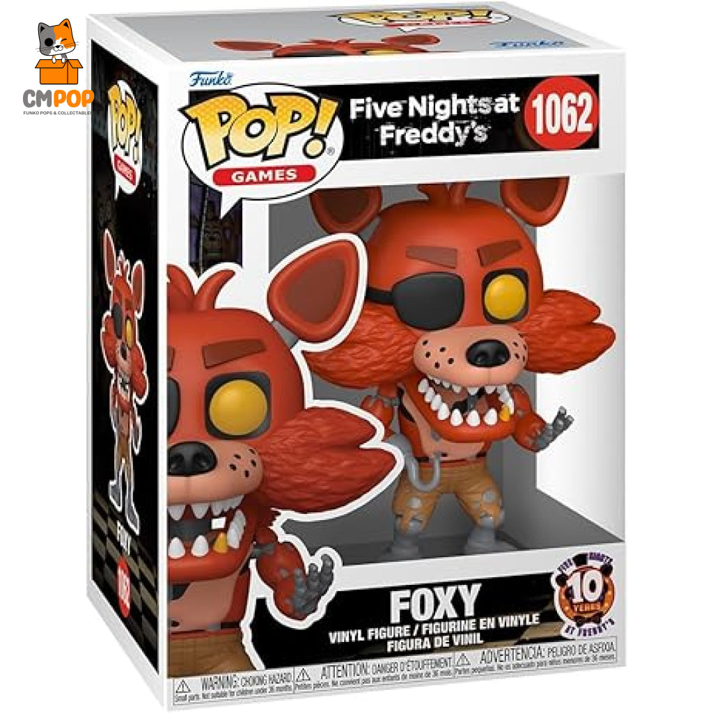 Foxy - #1062 Funko Pop! Games Five Nights At Freddie’s Pop