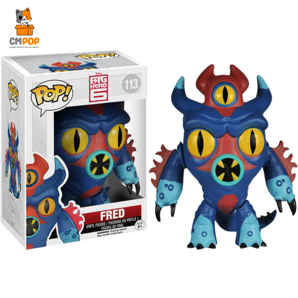 Fred - #113 Funko Pop! Disney Big Hero 6 Pop