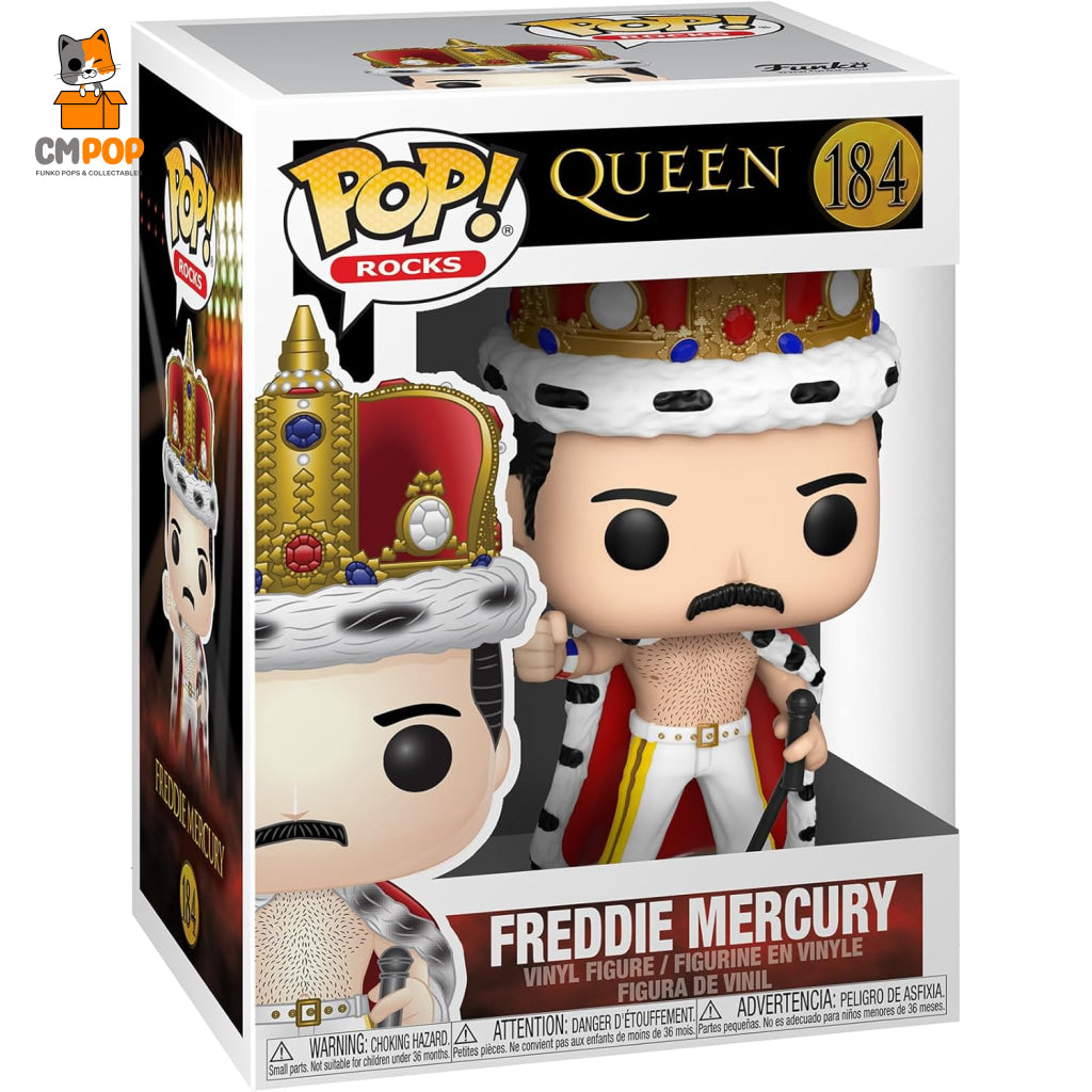 Freddie Mercury - #184 Funko Pop! Rocks Queen