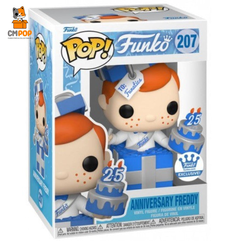 Freddy Funko 25Th Anniversary - #207 Pop! Exclusive Pop