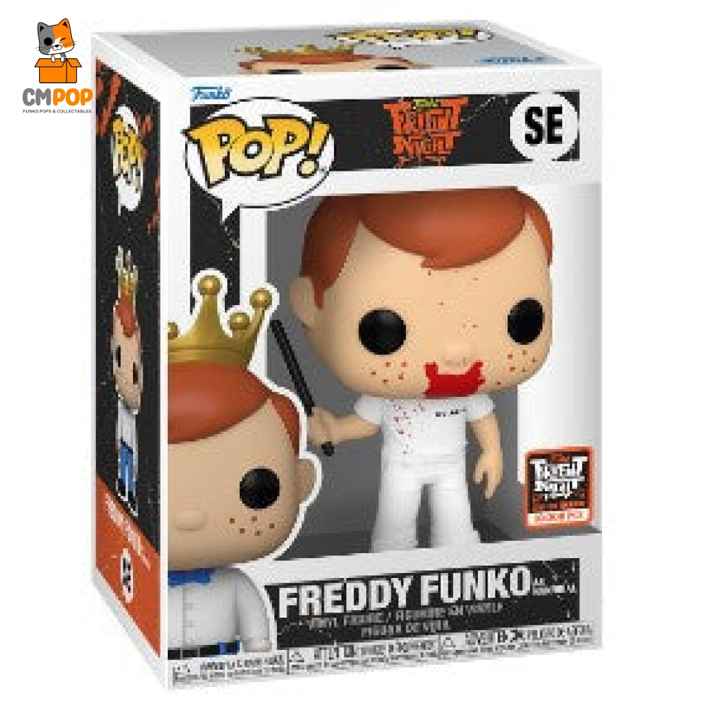 Freddy Funko As Hannibal - #Se Pop! Limited 10 000 Pieces Exclusive- 8/10 Condition Pop