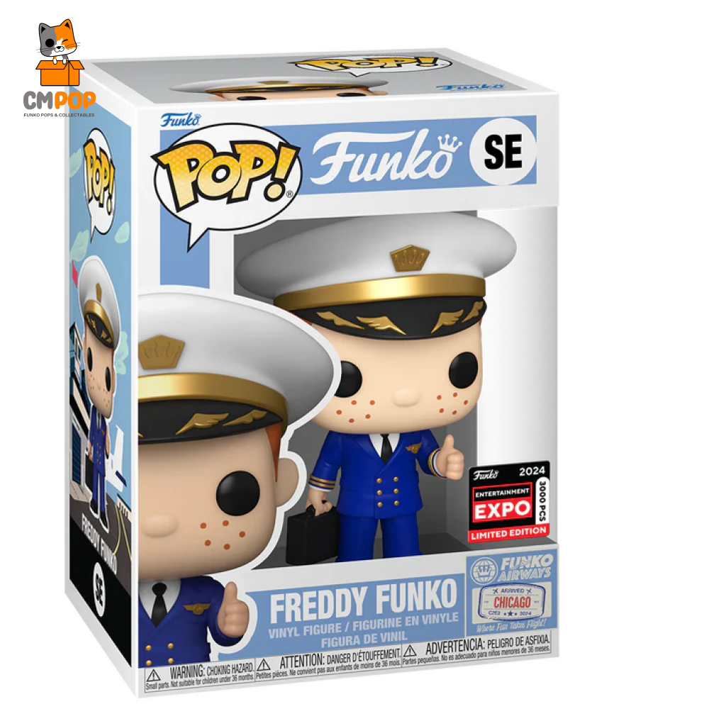 Freddy Funko - #Se Pop! Entertainment Expo Limited Edition 2024 Pop