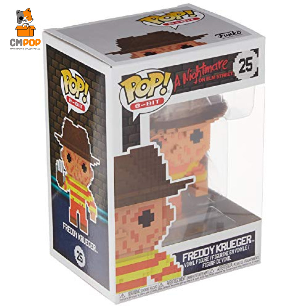 Freddy Krueger - #25 Funko Pop! 8-Bit A Nightmare On Elm Street Exclusive