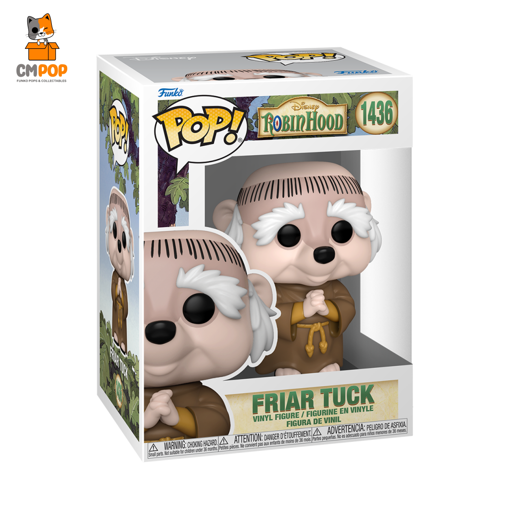 Friar Tuck - #1436 Funko Pop! Disney Robin Hood Pop