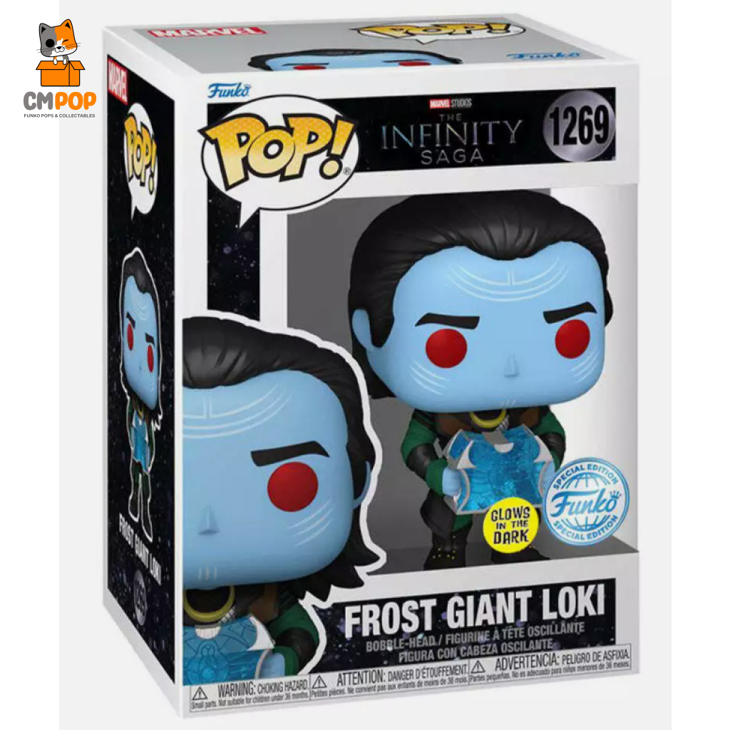 Frost Giant Loki - #1269 Funko Pop! Infinity Saga Gitd Special Edition Pop