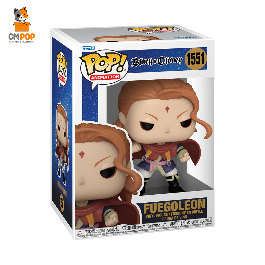 Fuegoleon - #1551- Funko Pop! Black Clover Animation Pop