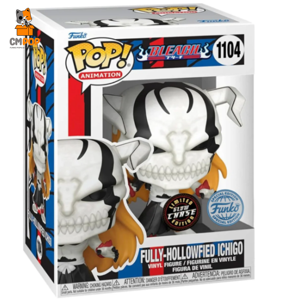 Fully Hollowfied Ichigo - #1104 Funko Pop! Bleach Chase Exclusive Pop