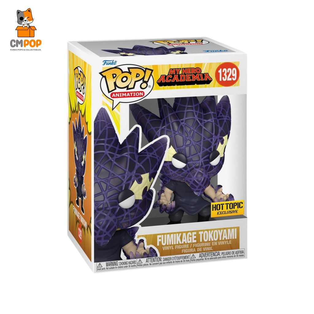 Fumikage Tokoyami - #1329 Funko Pop! My Hero Academia Hot Topic Exclusive Pop