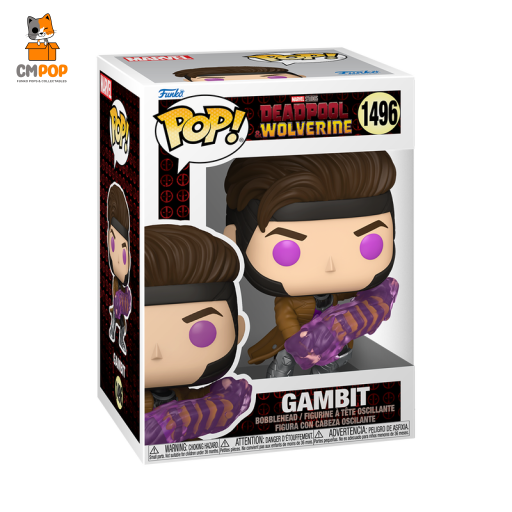 Gambit - #1496 Funko Pop! Marvel Deadpool & Wolverine Pop