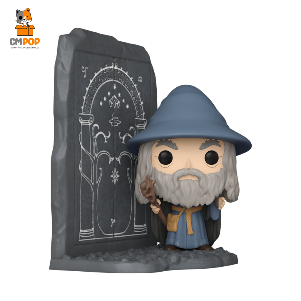 Gandalf At The Doors Of Durin - #1746 Funko Pop! Deluxe The Lord Rings Dod Glow In Dark Pop