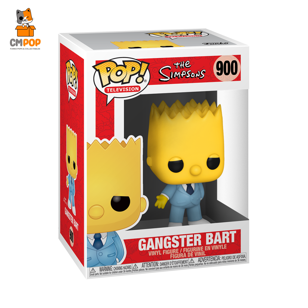 Gangbuster Bart- #900 - Funko Pop! The Simpsons Pop