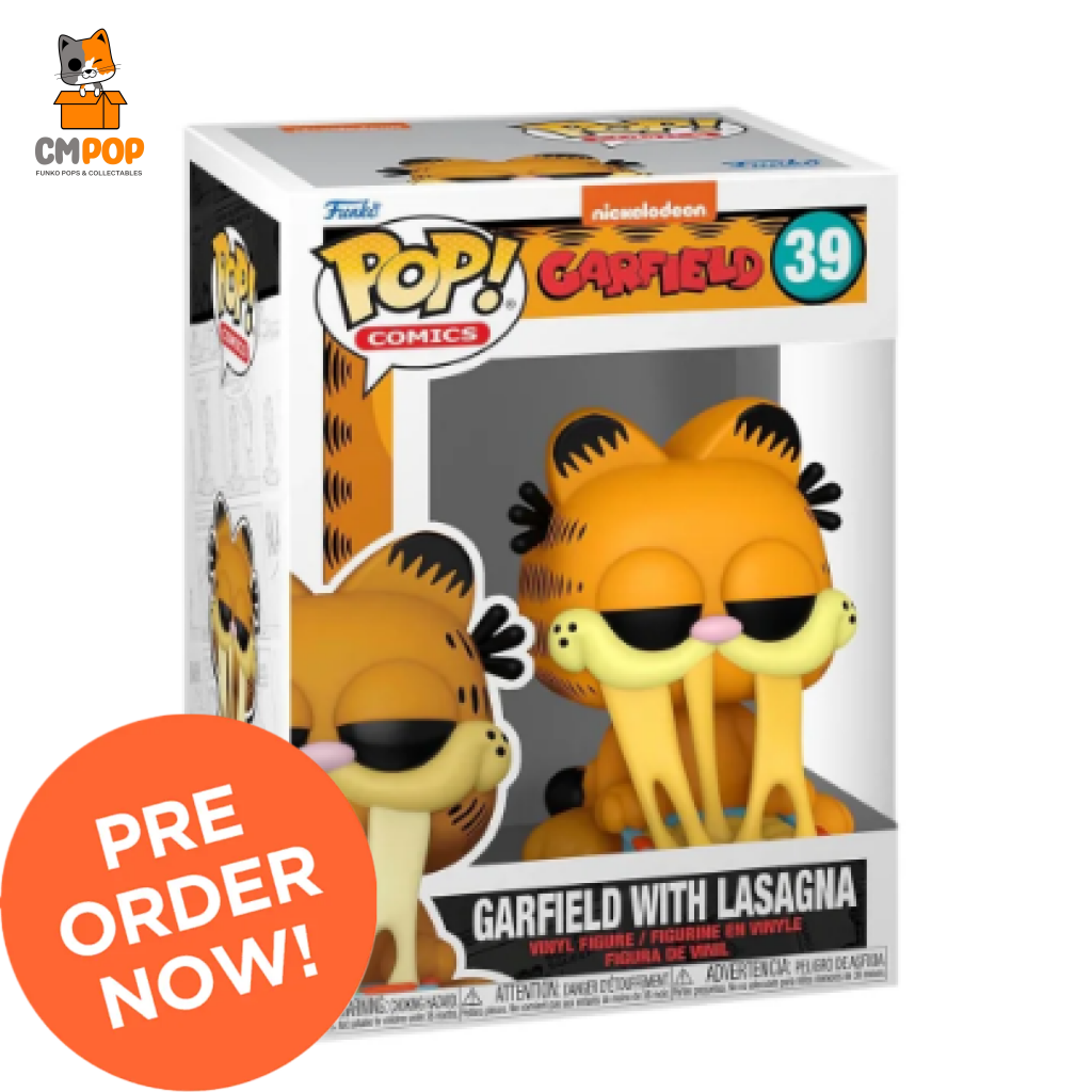 Garfield With Lasagna - #39 Funko Pop! Pop