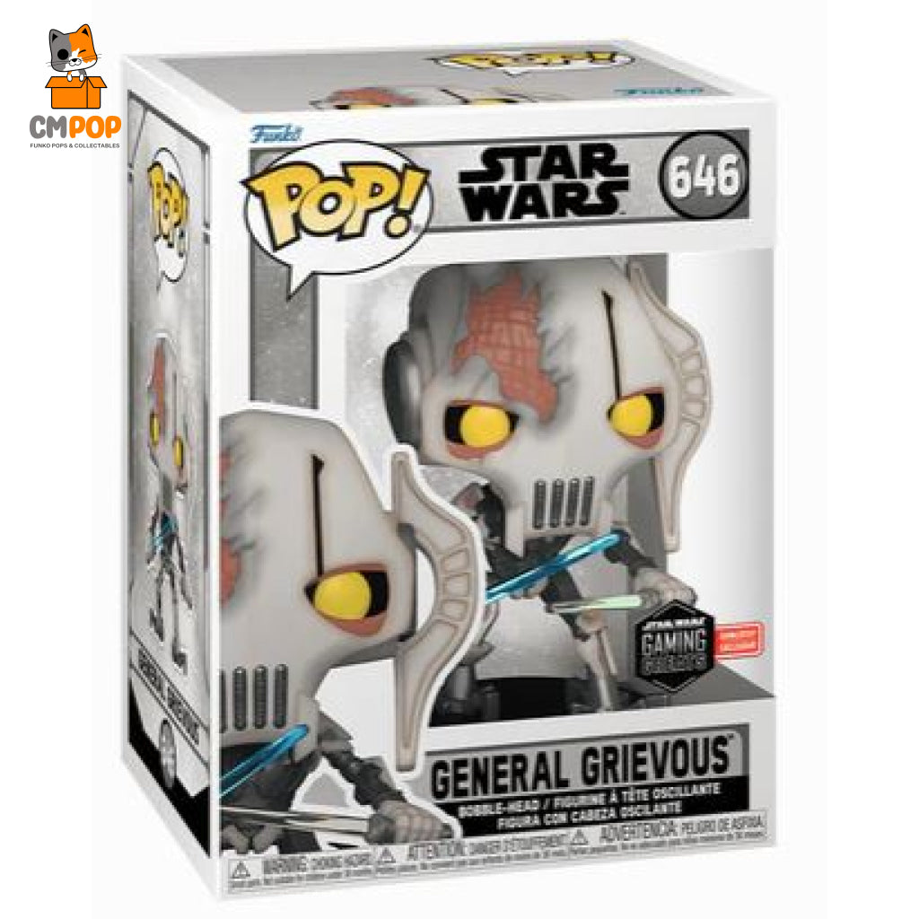 General Grievous - #646 Funko Pop! Star Wars Gaming Gamestop Exclusive Pop