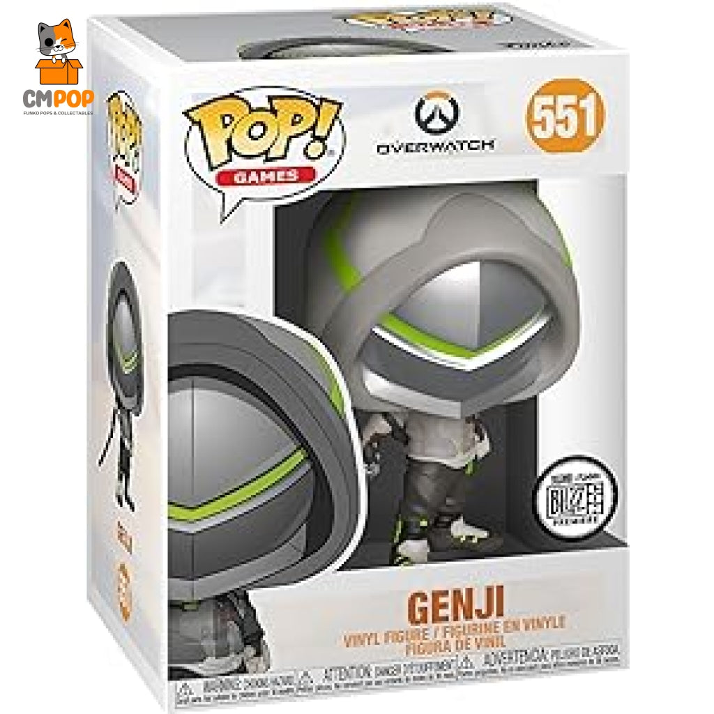 Genji - #551 Funko Pop! Overwatch Pop