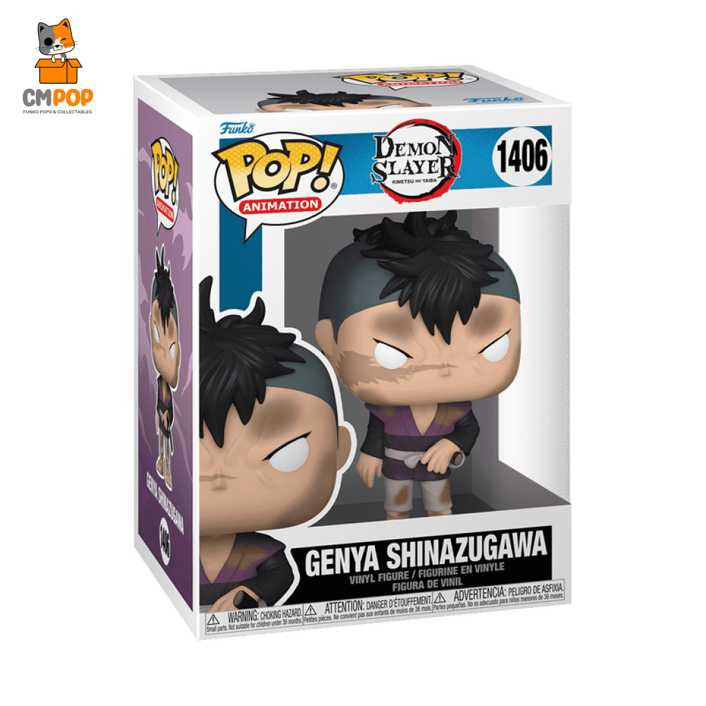 Genya Shinazugawa - #1406 Funko Pop! Animation Demon Slayer Pop