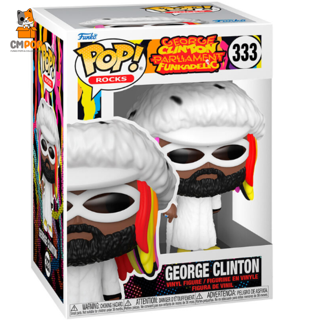 George Clinton - #333 Funko Pop! Rocks Pop