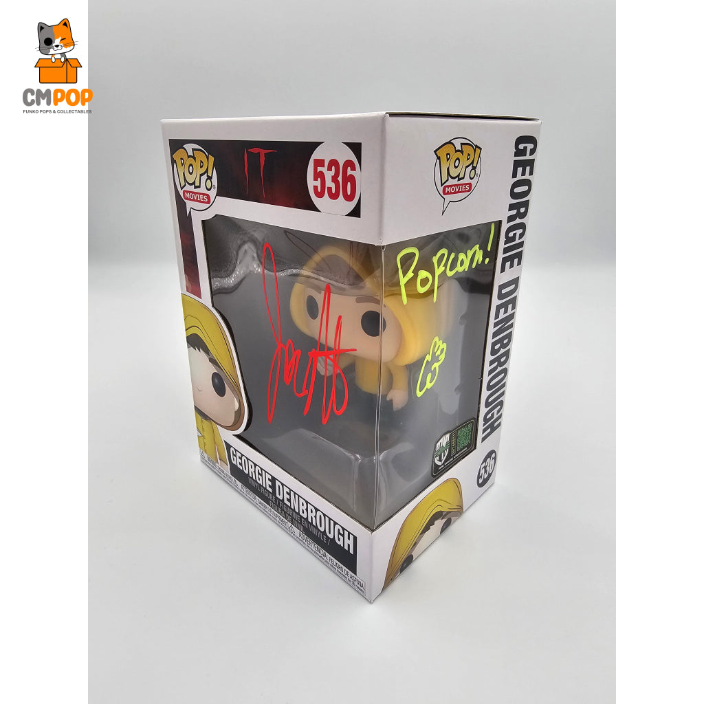 Georgie Denbrough - #536 Funko Pop! Movies It Signed By Certified Pop