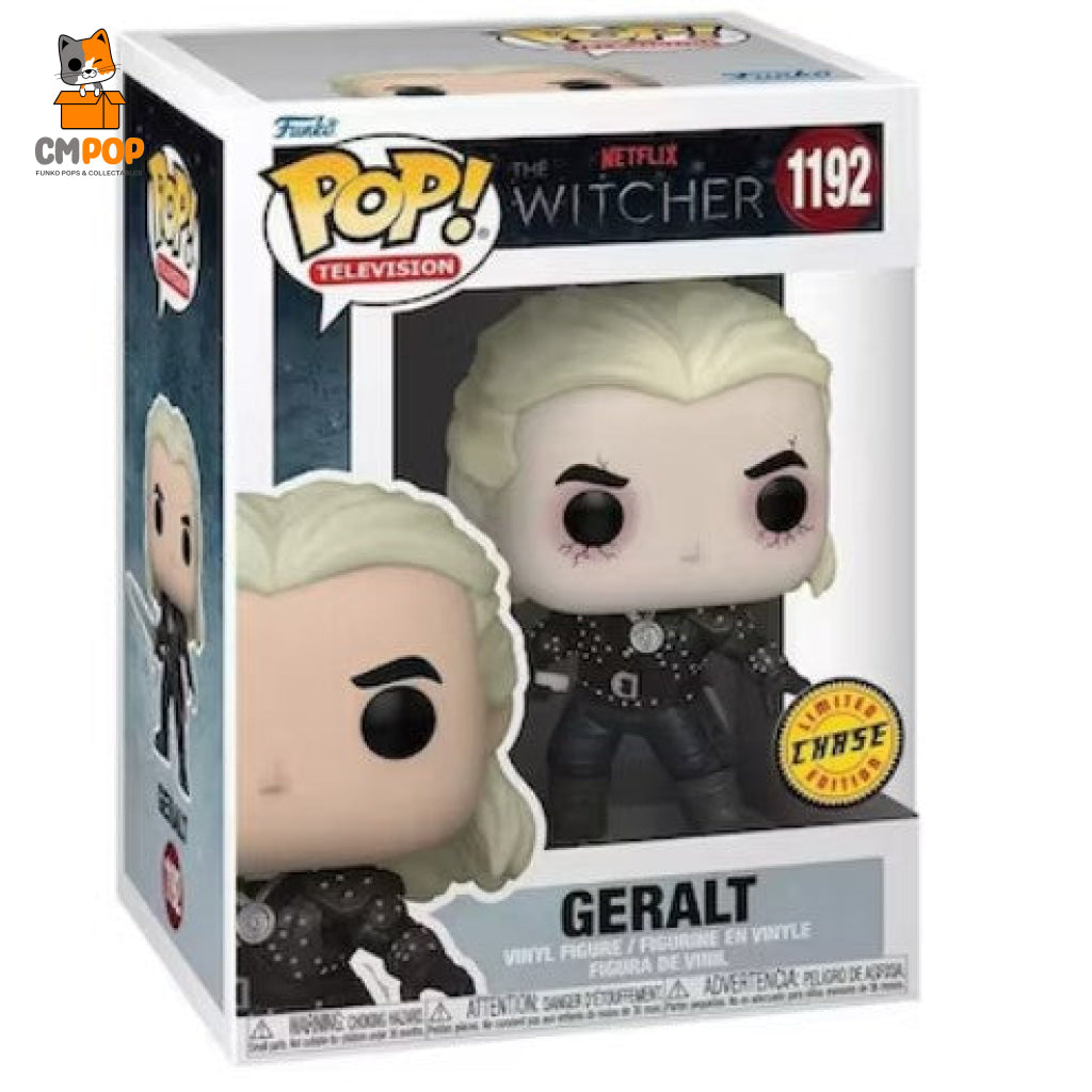 Geralt Chase - #1192- Witcher Funko Pop