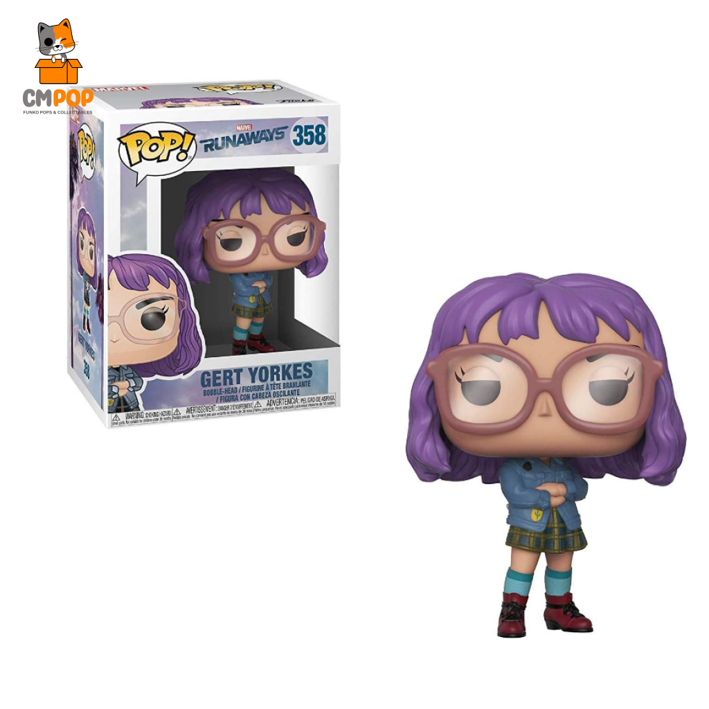 Gert Yorkes - #358 Funko Pop! Runaways Marvel Pop