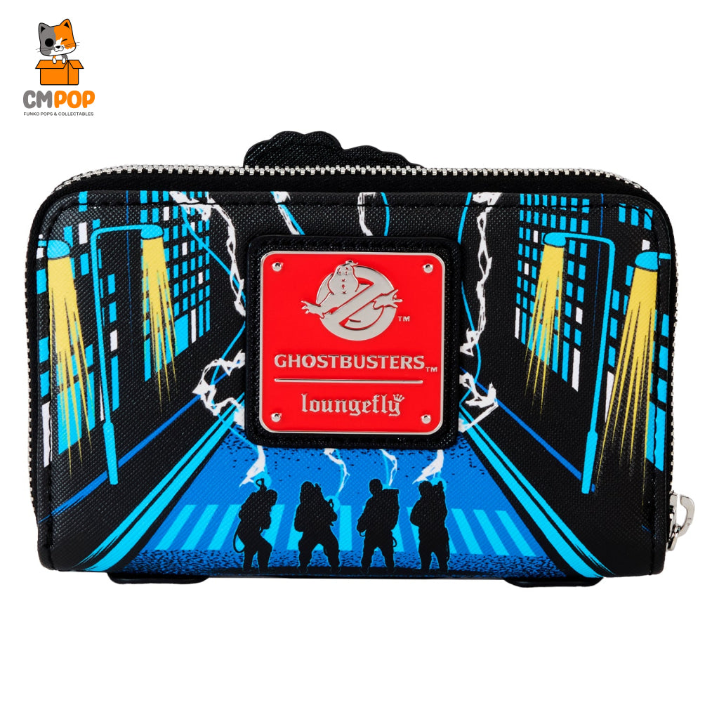 Ghostbusters Ecto One Zip Around Wallet - Loungefly