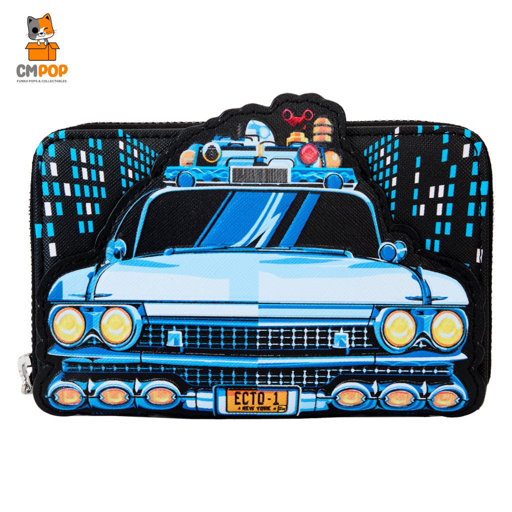 Ghostbusters Ecto One Zip Around Wallet - Loungefly